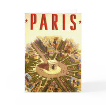 Vintage Travel Poster, France cards