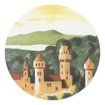 Vintage Travel Poster, Germany stickers