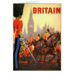 Vintage Travel Poster, Great Britain, England Greeting Cards