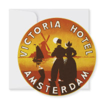 Vintage Travel Poster, Holland invitations