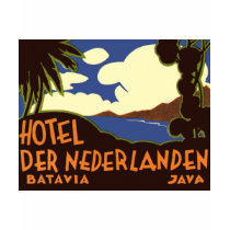 Vintage Travel Poster, Indonesia t-shirts