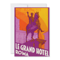 Vintage Travel Poster, Italy invitations by YesterdayCafe Vintage Travel Poster, Italy invitations