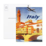 Vintage Travel Poster, Italy Postcard