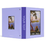 Vintage Travel Poster Lake Garda binders