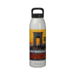 Vintage Travel Poster, Louxor Winter Palace, Egypt Water Bottle