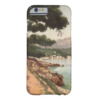 Vintage travel poster Menton France iPhone 6 Case