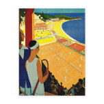 Vintage Travel Poster, Monte Carlo Post Card