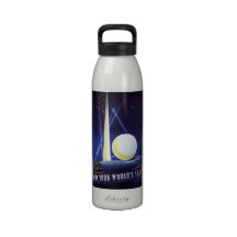 Vintage Travel Poster, New York World's Fair 1939 Reusable Water Bottle