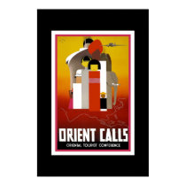 Vintage Travel Poster Orient posters