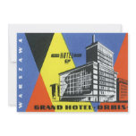 Vintage Travel Poster, Poland Announcements