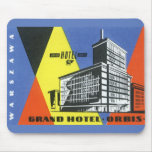 Vintage Travel Poster, Poland mousepads