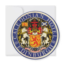 Vintage Travel Poster, Scotland invitations