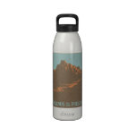 Vintage Travel Poster, Taos, New Mexico Water Bottles