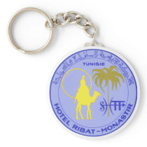 Vintage Travel Poster, Tunisia, Tunisie, Africa Key Chains