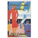 Vintage Travel Posters 2012 Calendar, Lg Artwork