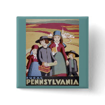 Vintage Travel - Rural Pennsylvania Pins
