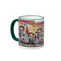 Vintage Travel - Rural Pennsylvania Coffee Mug