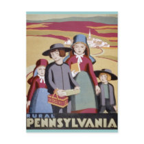 Vintage Travel - Rural Pennsylvania postcards