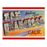 Vintage Travel San Francisco Post Card
