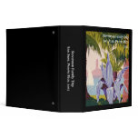 Vintage Travel Scene Binder