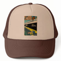 Vintage Travel - The Train Boat Hats