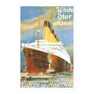 Vintage travel,White Star Line Posters