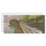 Vintage Traveling by Train rack cards