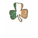 Vintage Tri-Color Irish Shamrock T-Shirt by yadykaryn Vintage Tri-Color Irish Shamrock T-Shirt