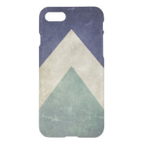 cool, geometric, vintage, hipster, pattern, triangle pattern, funny, retro, shabby, retro pattern, old, blue, green, geometric pattern, clearly deflector case, [[missing key: type_getuncommon_cas]] with custom graphic design