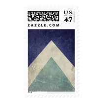 cool, geometric, vintage, hipster, pattern, triangle pattern, funny, retro, shabby, stamp, retro pattern, old, blue, green, geometric pattern, postage, Selo postal com design gráfico personalizado