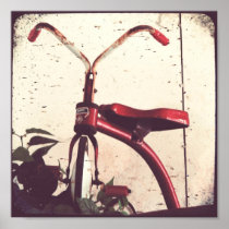 Vintage Tricycle Print