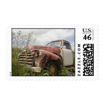 Vintage Truck Postage
