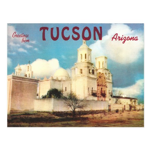 Vintage Tucson Postcard Zazzle
