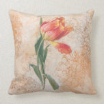 Vintage Tulip Pillow pillows