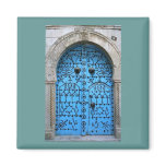 Vintage Tunisian traditional Door Fridge Magnets