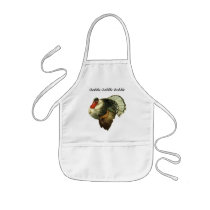 Vintage Turkey Kids Apron