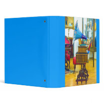 vintage turntable vinyl binder