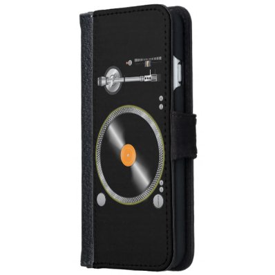 Vintage Turntable iPhone 6/6S Wallet Case