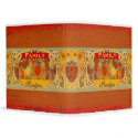 Vintage Tuscan Sunflower & Fruit Recipe Binder binder