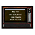 vintage tv business cards by wolffreeborn vintage tv business cards