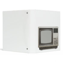 vintage tv set 3 ring binder