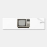 vintage tv set bumper stickers