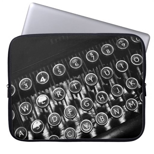 Vintage Typewriter Laptop Computer Sleeve