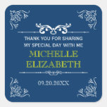 Vintage Typography Bar-Bat Mitzvah Sticker