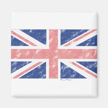 Vintage UK Flag Magnet