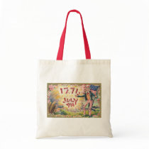 Vintage Uncle Sam 1776 Canvas Bag