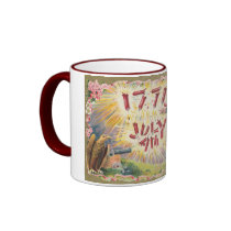 Vintage Uncle Sam 1776 Mugs