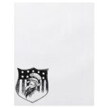 Vintage Uncle Sam and American Flag Flyer Design