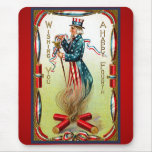 Vintage Uncle Sam Patriotic Mousepad mousepads
