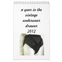Vintage Underwear calendar